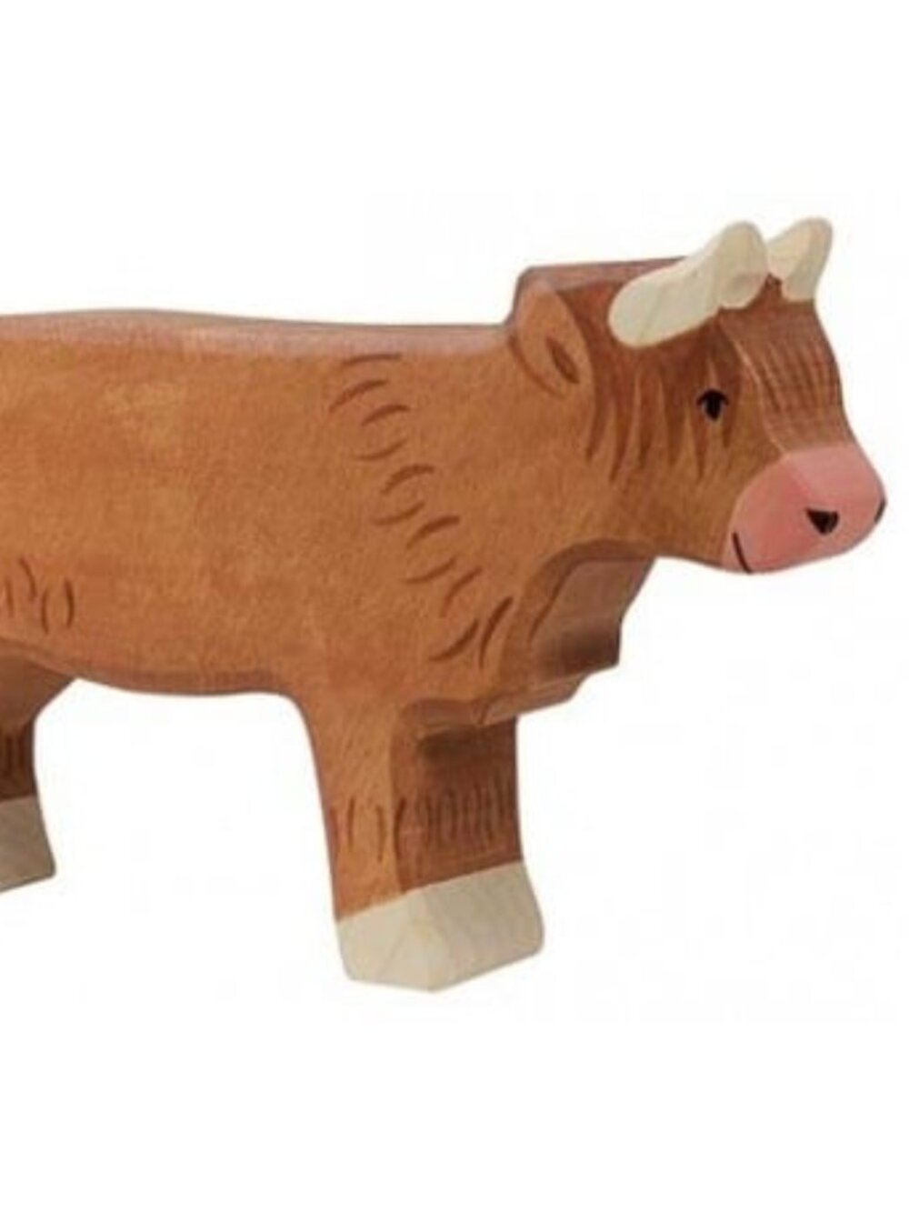 NWT Holztiger Wooden Toys Highland Cattle